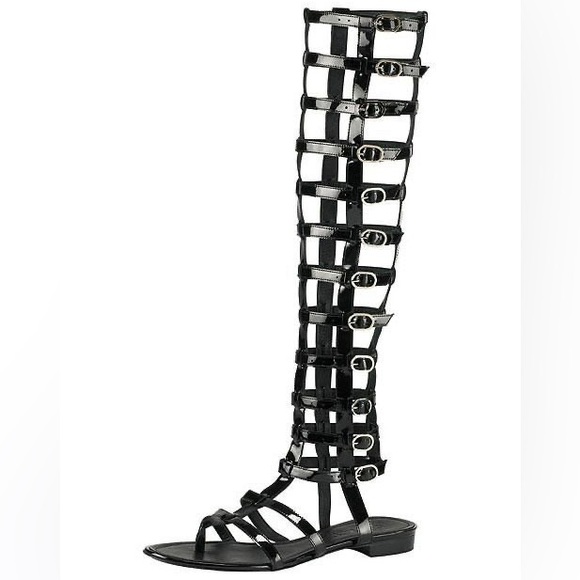 Chanel Knee-High Gladiator Sandals - Picture 3 of 16